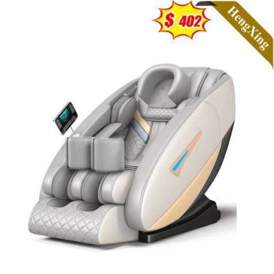 Latest Leather Zero Gravity Cover Shiatsu Foot Massage Full Body Massage Chair