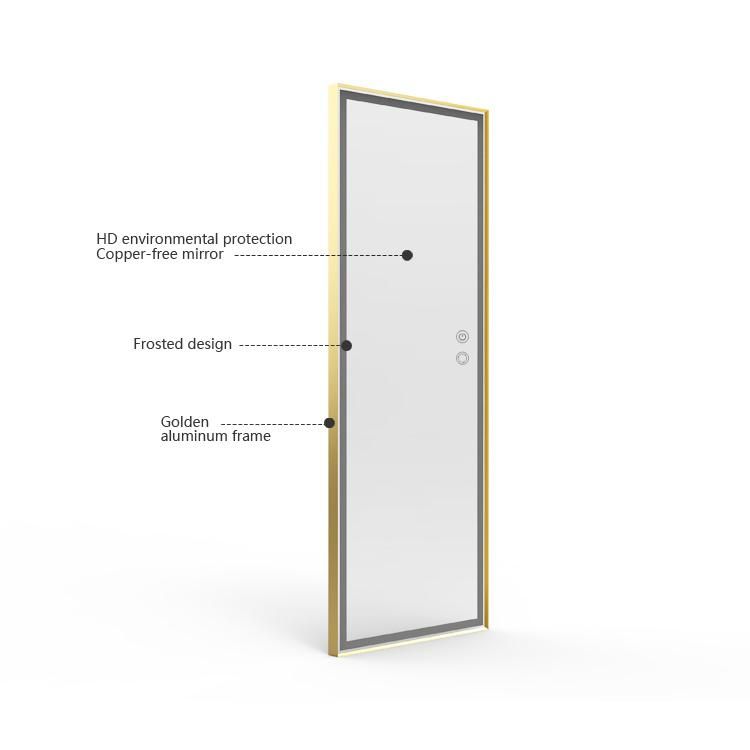 Wall Hang Full Length Dressing Mirror with LED and Touch Sensor