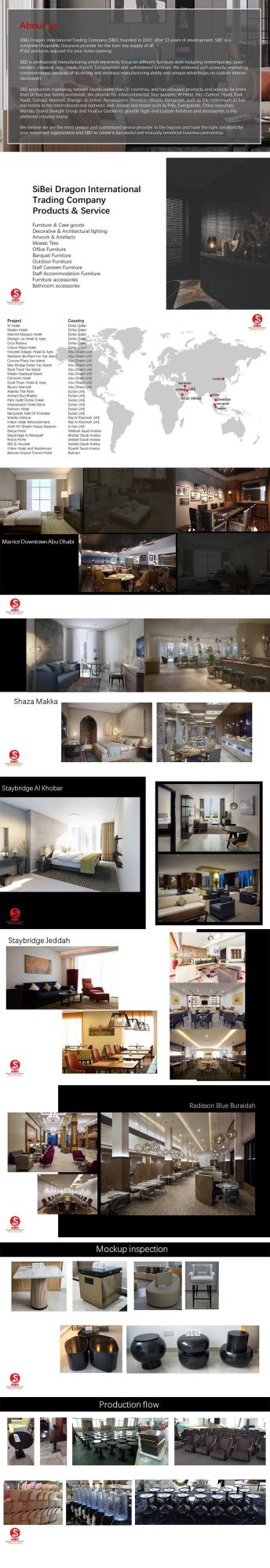 Five Star Hotel/ Custom Made/ Modern/ Round Dining Table