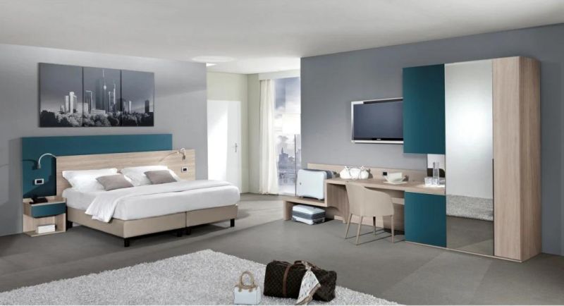 Economic Melamine Hotel Bedroom Furniture for UK/Ireland Holiday Resort