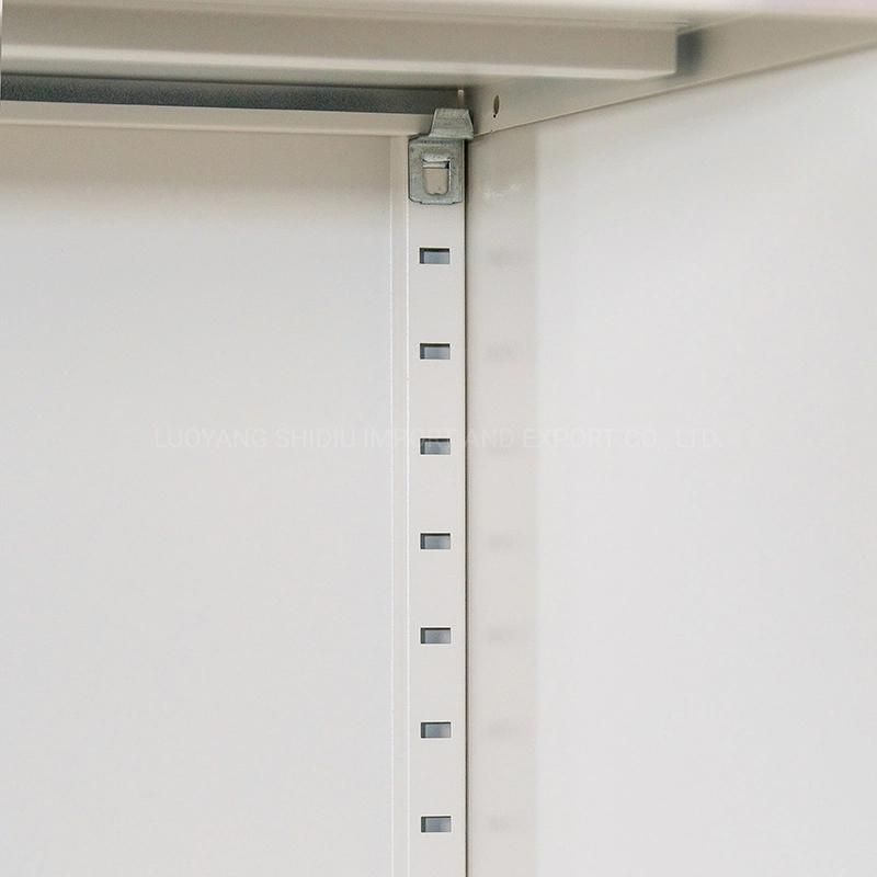 Modern Document Cupboards File Cabinets with Glass Doors and Shelves