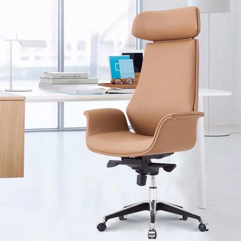 Foshan Office Chairs Modern New Design Leather High Back Executive Chair