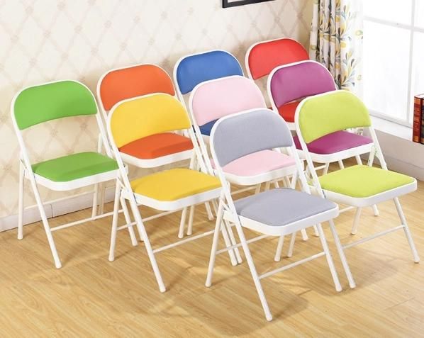 Wholesale Commercial Stackable Wedding Party Event White Plastic Folding Chair/Folding Plastic Chair