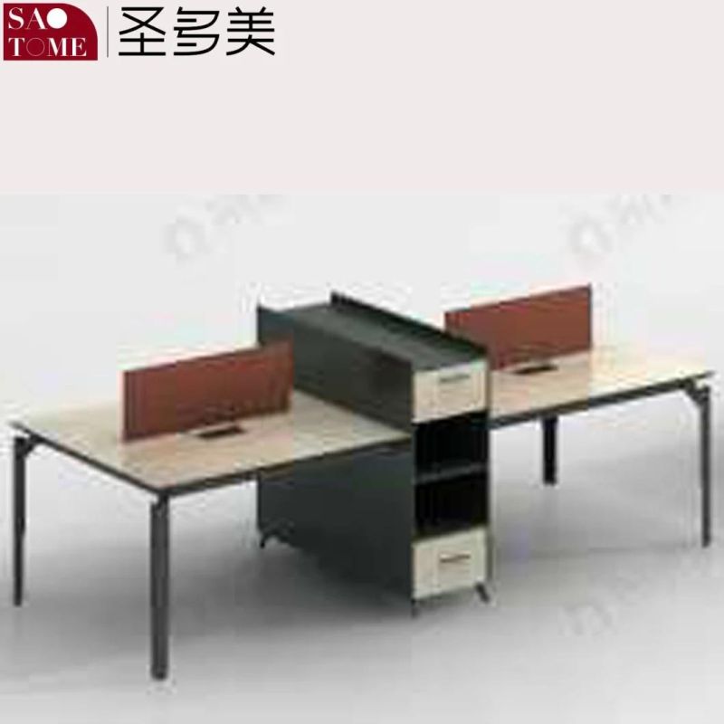 Modern Office Furniture Four Seat Office Desk