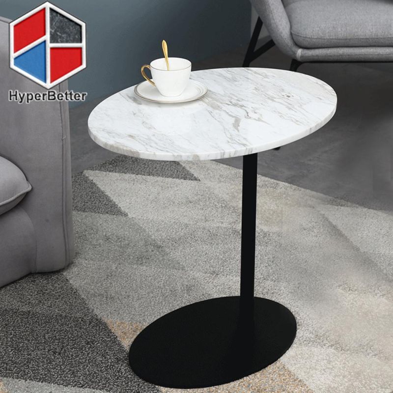 Nordic Design White Marble Base Coffee Tables