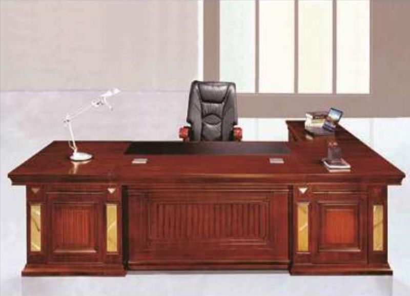 Cheap Price MDF High Quality Wooden Veneer CEO Office Computer Desk (SZ-OD508)