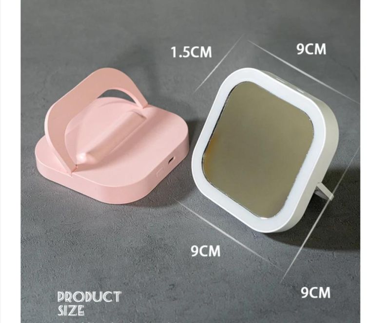 LED Rechargeable Makeup Mirror Mini LED Light Mirror