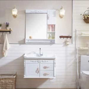 2019 High End Modern Style PVC Bathroom Vanity Wall Mounted
