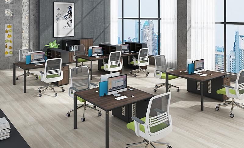 Wooden Staff Workstation Modular MDF Comfortable Modern Desk Table Executive Office Furniture