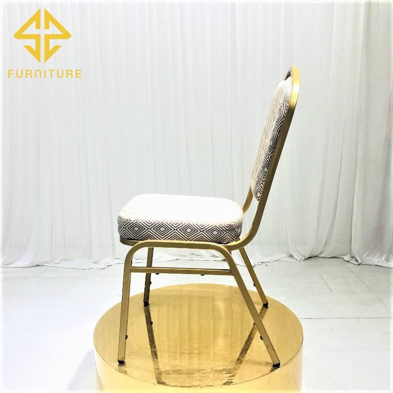 Africa Style Popular Modern Hotel Furniture Cheap Used Stacking Banquet Chair