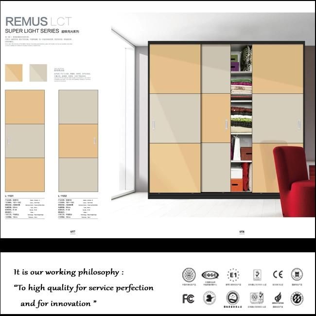 Australia Modern Two White Sliding Wardrobe Door