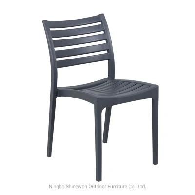 Rikayard High Quality Modern Cheap Wholesale Joplin Dining Armless PP Plastic Chair