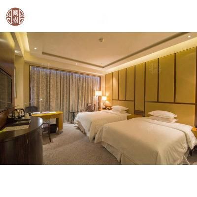 Wooden Simple Modern Standard Bedromm for Hotel Furniture Sale