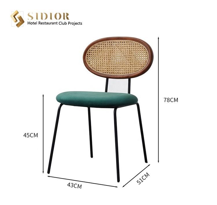 Dining Room Furniture Modern Wooden Chair with Padded Seat