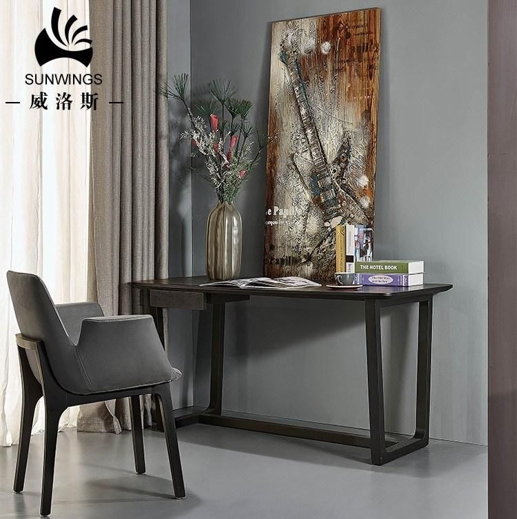 Modern Restaurant Solid Wood Furniture with Velvet Top Dining Chair