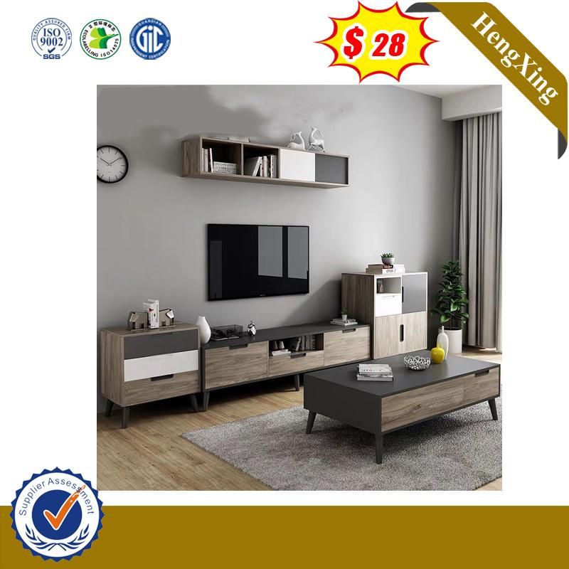 Durable Home Hotel Livingroom Melamine Wooden TV Stand Cabinet Furniture UL-9be145