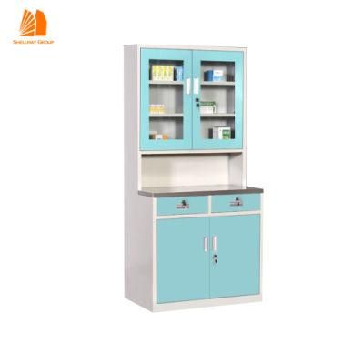 Medicine Cabinet Hospital Cupboard Product Metal Stainless Steel New Hospital Furniture Commercial Furniture Modern