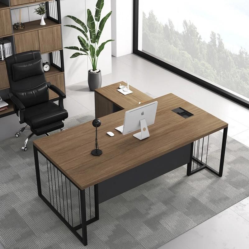 Modern Furniture Wooden Executive Computer Desk Office Table