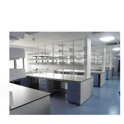 Chemistry Wood and Steel Clean Furniture for Lab, School Wood and Steel Lab Bench Power Supply/