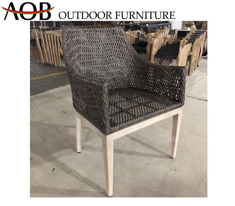 Modern Outdoor Garden Patio Resort Home Hotel Villa Restaurant Cafe Rattan Dining Furniture Chair