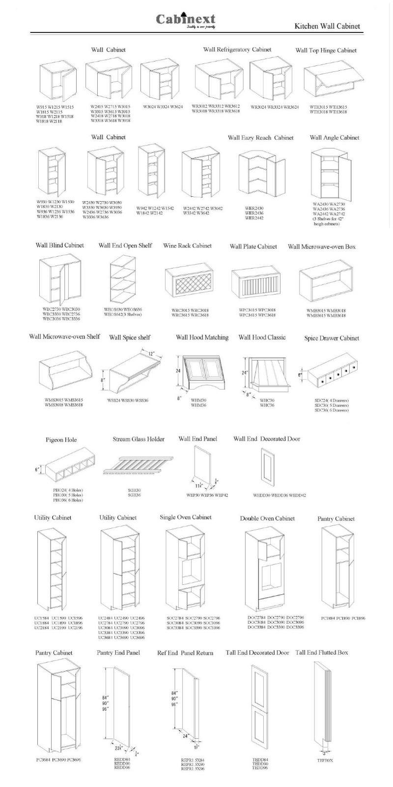 New Modern Classic Mixed Color Wooden Kitchen Cabinet Manufacturer Direct