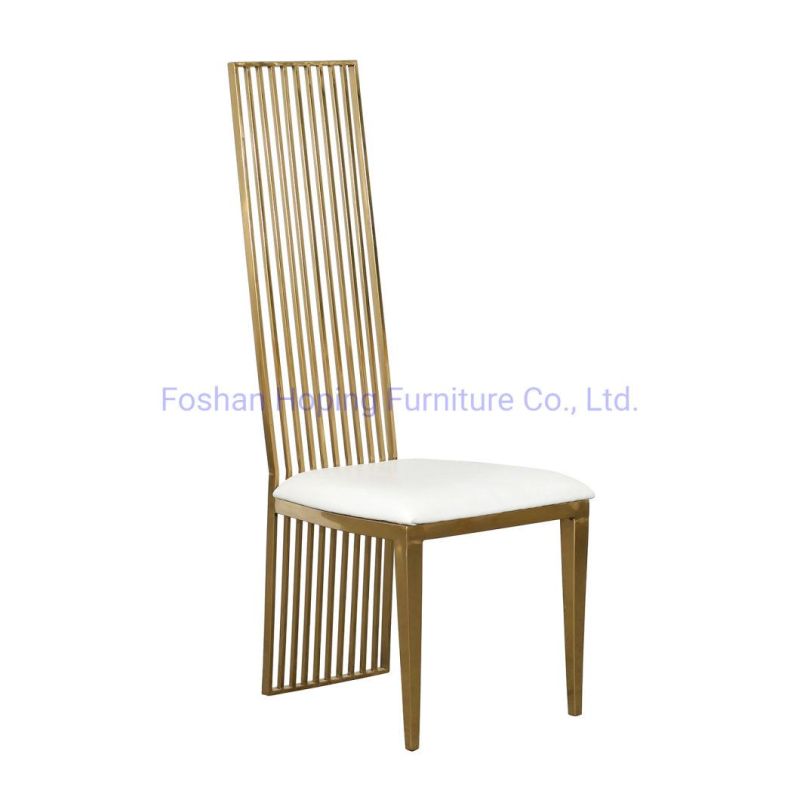 China Manufacture Wing Back Modern Living Room Restaurant Home Dining Furniture Metal Lounge Leisure Chair Dinner Table Chair