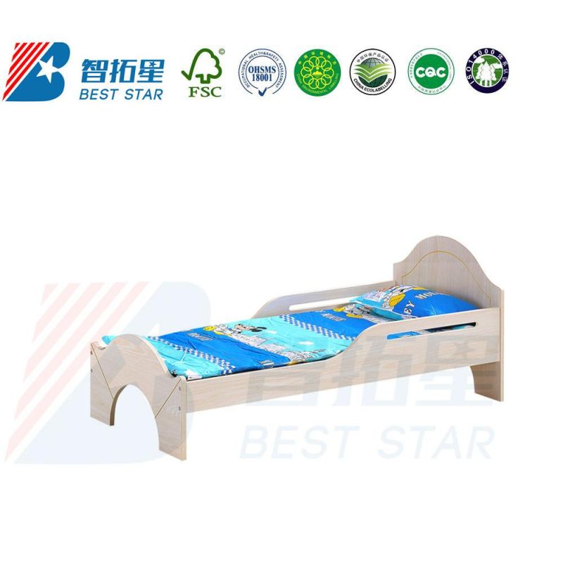 High Quality Beech Wood Kids Bed, School Bunk Bed for Kindergarten and Preschool and Nursery School, Children Bed