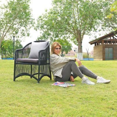 New Style Outdoor Sunroom Patio Garden Furniture Hotel Bistro Home Balcony Rattan Chair