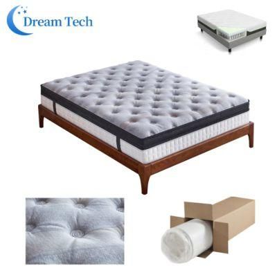 Factory Wholesale Price Compressed Pocket Spring Modern Hotel Bed Pocket Coil Spring Mattress