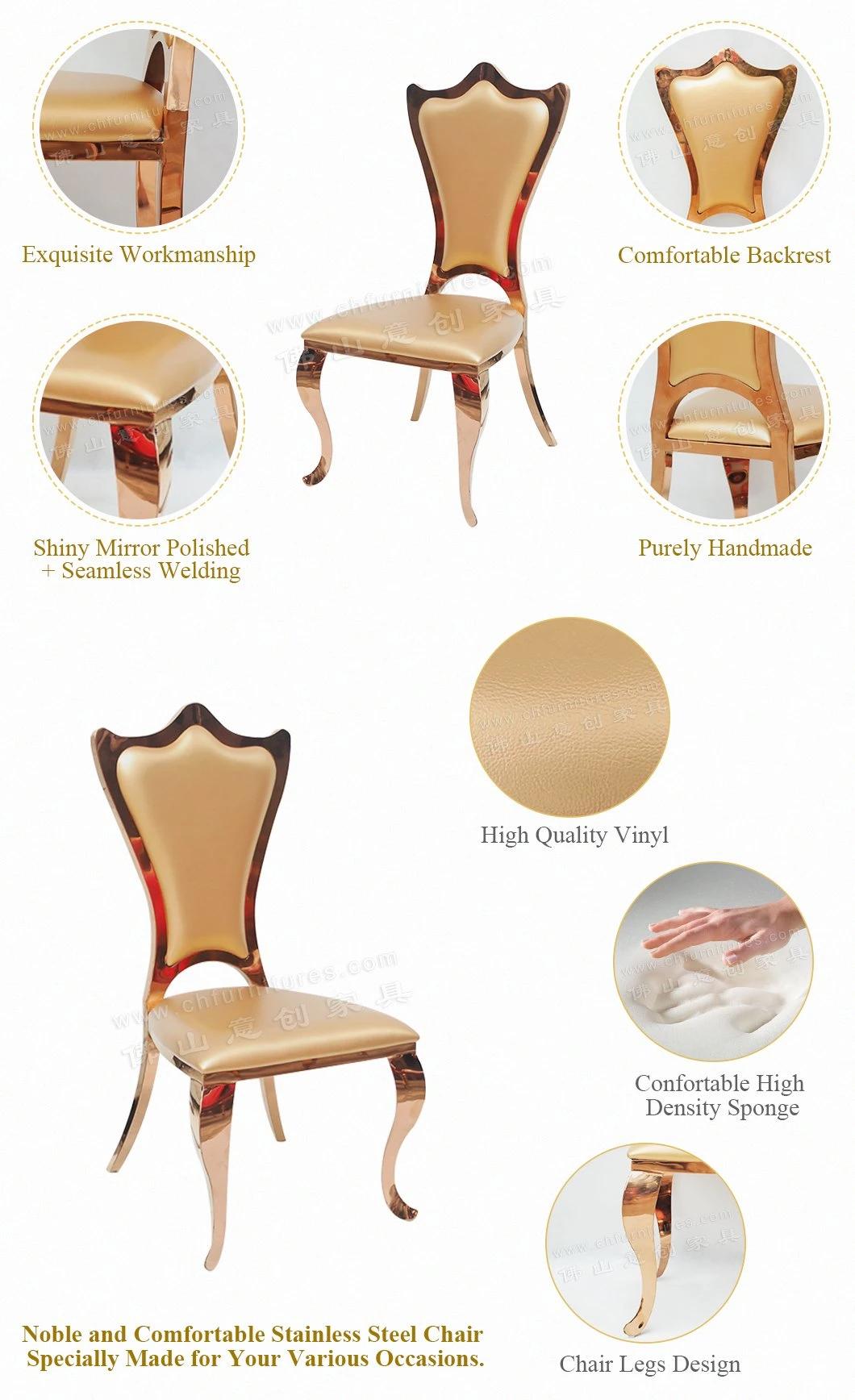 Hyc-Ss40 New Style Modern Banquet Dining Fancy Wedding Chair