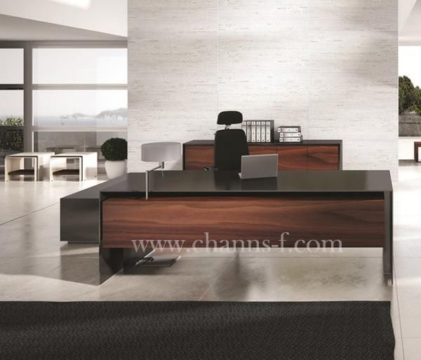 Modern L Shape Table Wooden Desk Office Furniture