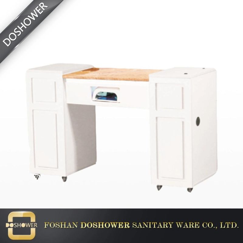 Modern Salon Manicure Table with Double Nail Table