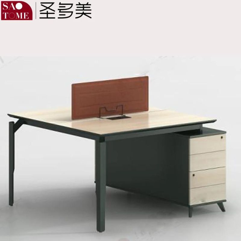 Modern Office Furniture Ordinary Two-Seater Office Table