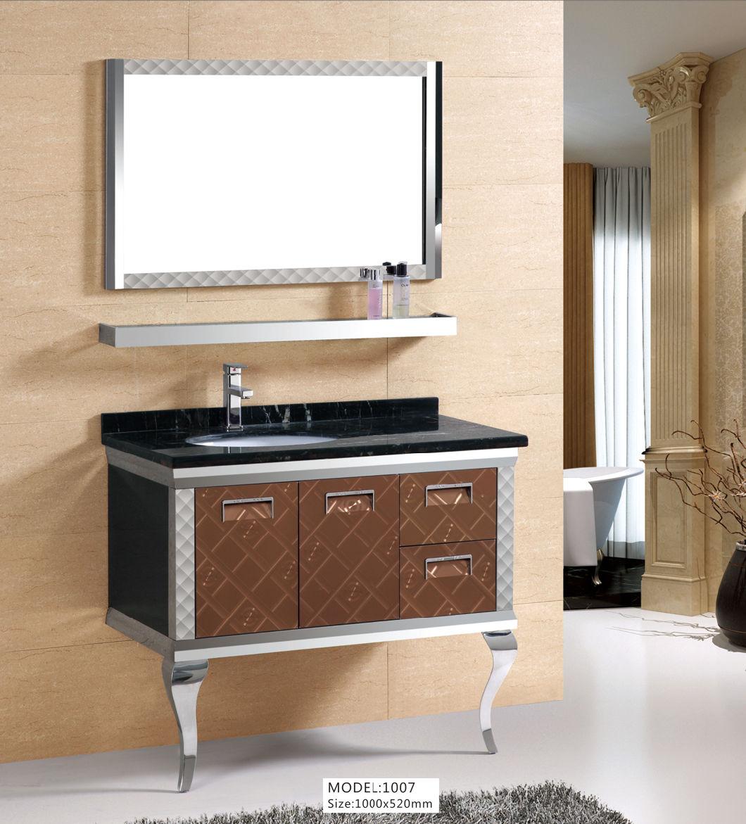 Stainless Steel Sanitary Ware Bathroom Vanity