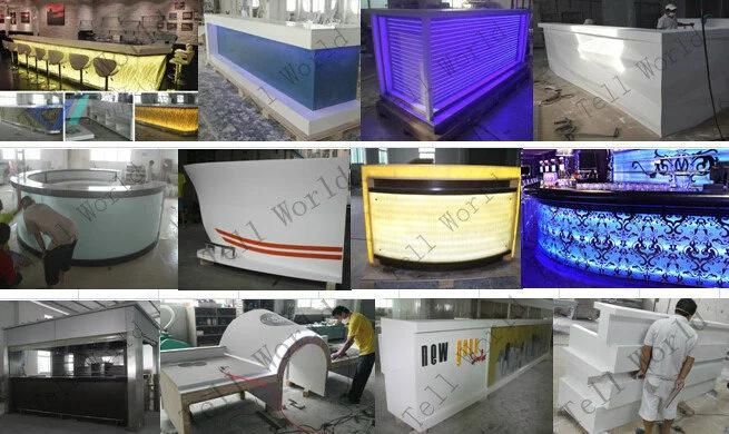 LED Commercial Bar Counter for Sale, Bar Counter Marble