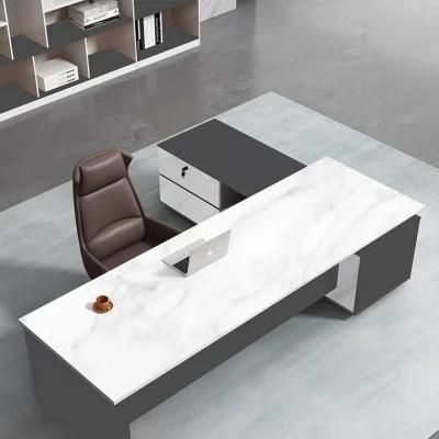 Modern Melamine Board Smiple Manager Computer Office Desk