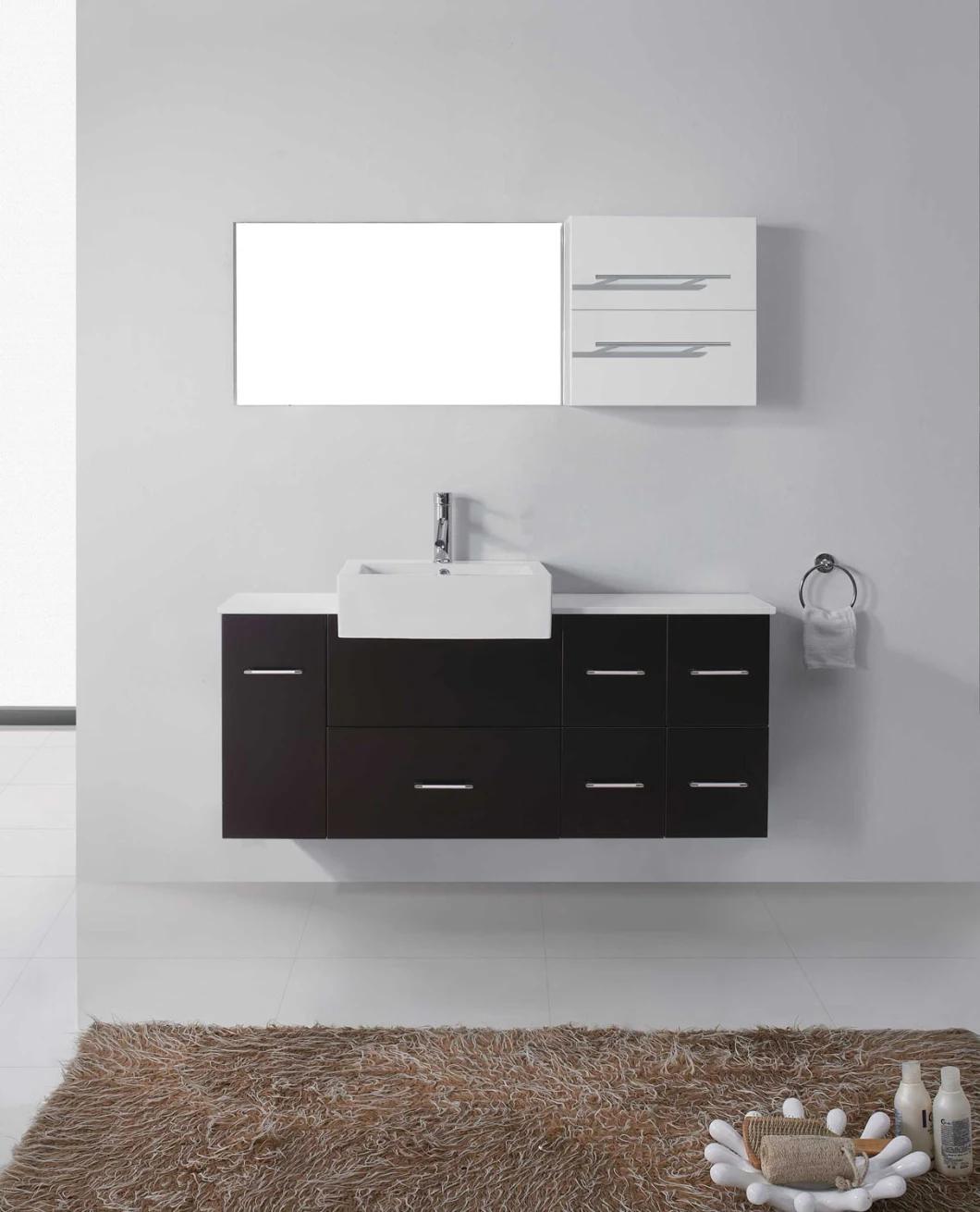 2022 New Design Plywood Wall Mounted Bathroom Cabinet with Mirror