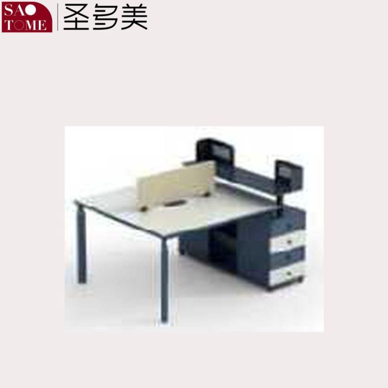 Modern Office Furniture Desk Four-Person Workbench