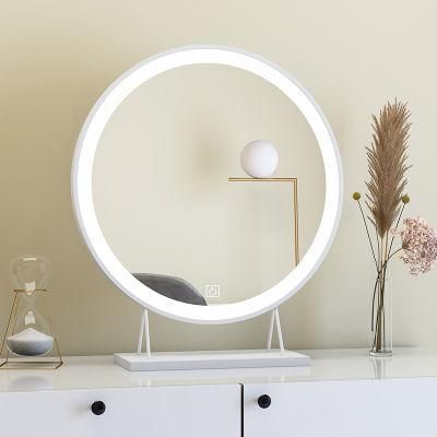 D =32&prime;&prime; 24&prime;&prime; Round 5mm Silver Mirror Hotel Decor Bathroom Backlit Mirror with Ce/cUL Certificate