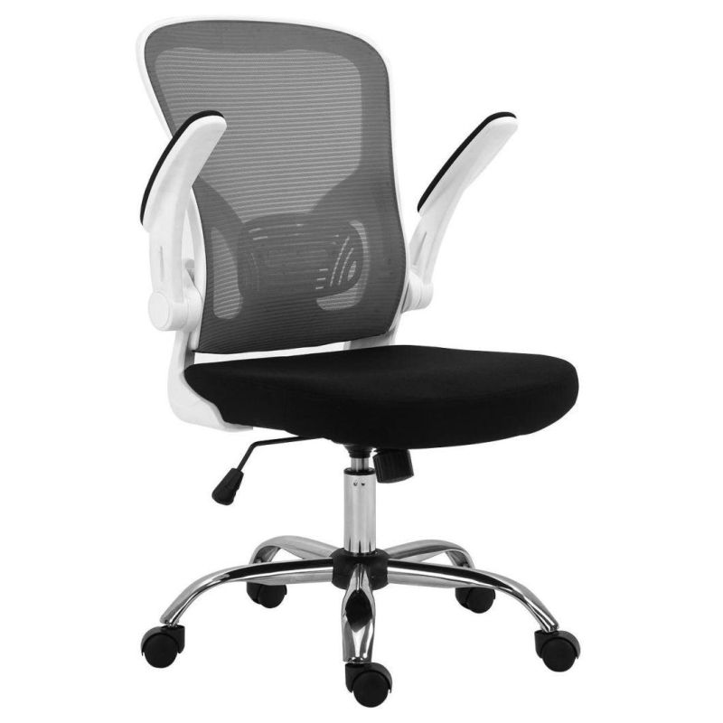 Office Chair Mesh Task Executive Modern Meeting Ergonomic Swivel Executive Message Staff Task Visitor Mesh Boss Metal Plastic Office Adjustable for Office Home