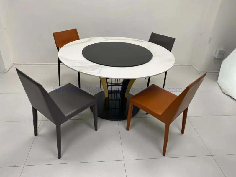 Gold Leisure Center Chair China Popular High Quality Luxury Modern Dining Table