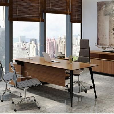 Modern Office Furniture Wooden Table Desk L Shaped Office Executive Desk