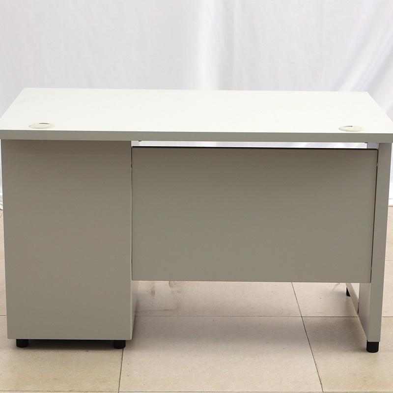 High Quality Metal Desk Officer Table 3 Drawers with Decorative High-Pressure Laminate Top