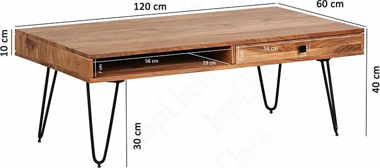 Modern Multifunctional Coffee Table with Drawer