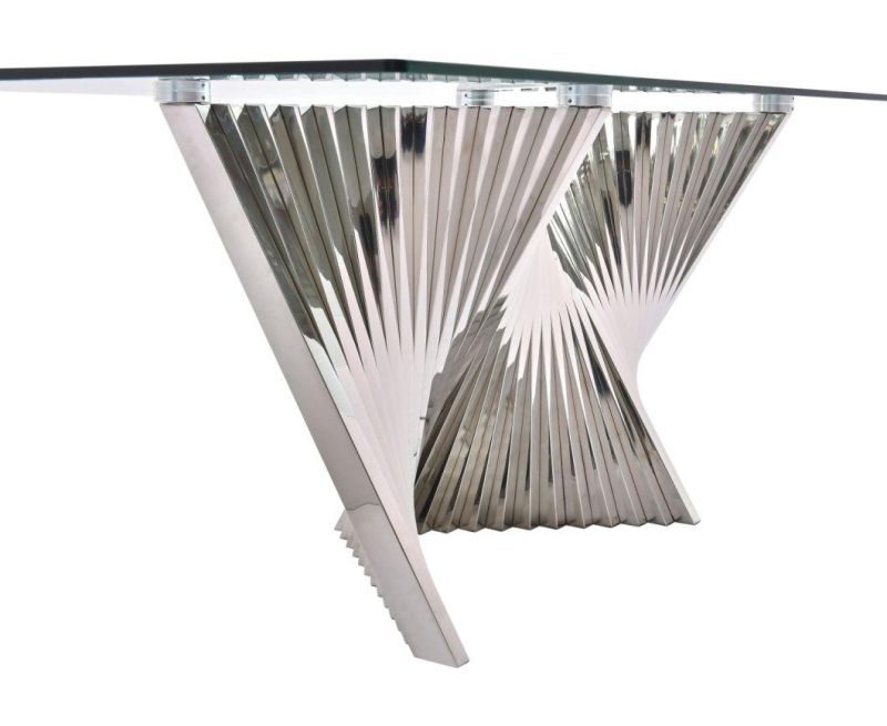 Stylish Design Dining Table Marble or Glass Top