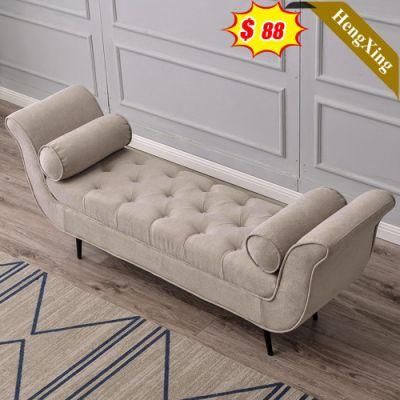 Factory Direct Modern Hotel Leisure Chaise Resilient Comfortable Home Use Living Room Sofa Bench