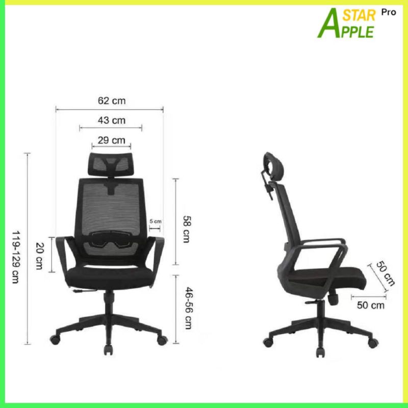 Home Office Furniture as-C2077 Plastic Chair with High Density Foam