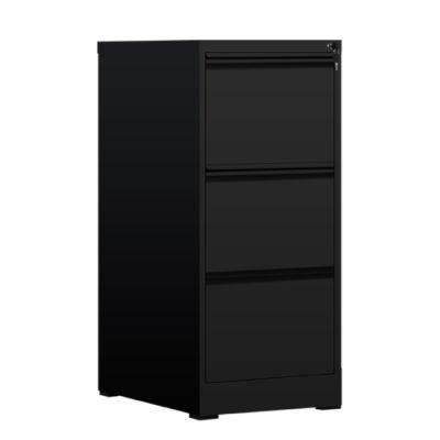 Modern Steel Office Furniture 3 Drawers Vertical Storage Filing Cabinet