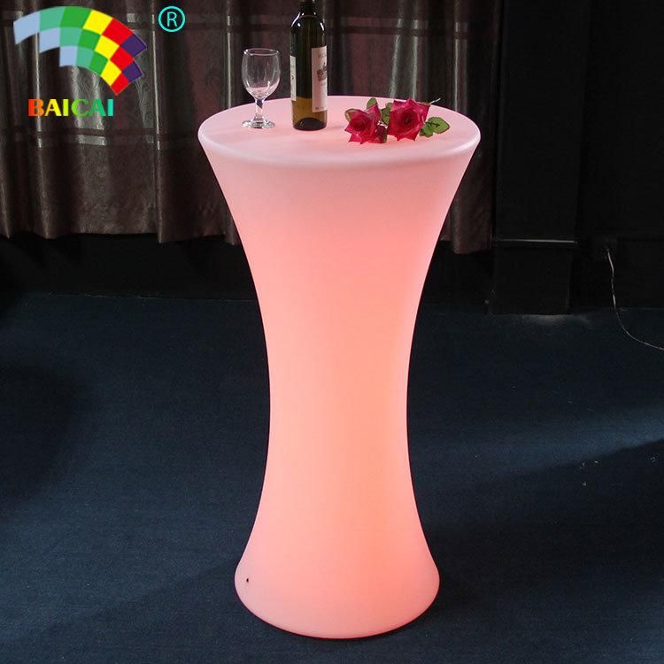 LED Illuminated Table Bar Furniture