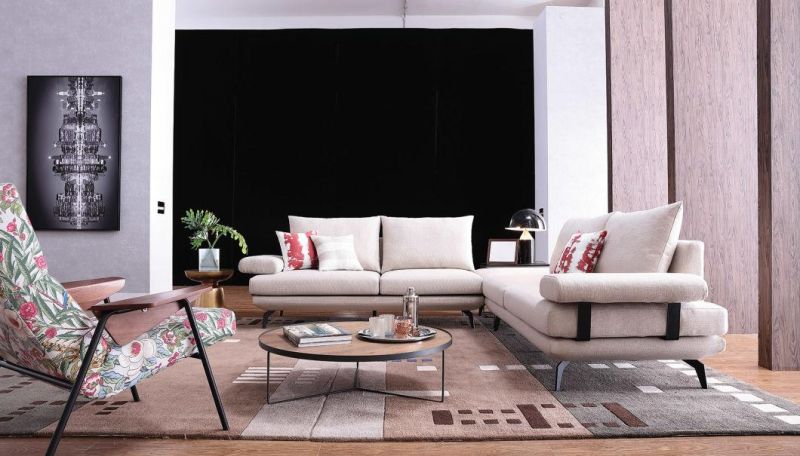 Living Room Furniture Modern Popular Fabric Sofa